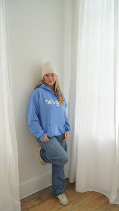 THE MOVEMENT OF CHRIST - Light Blue Hoodie