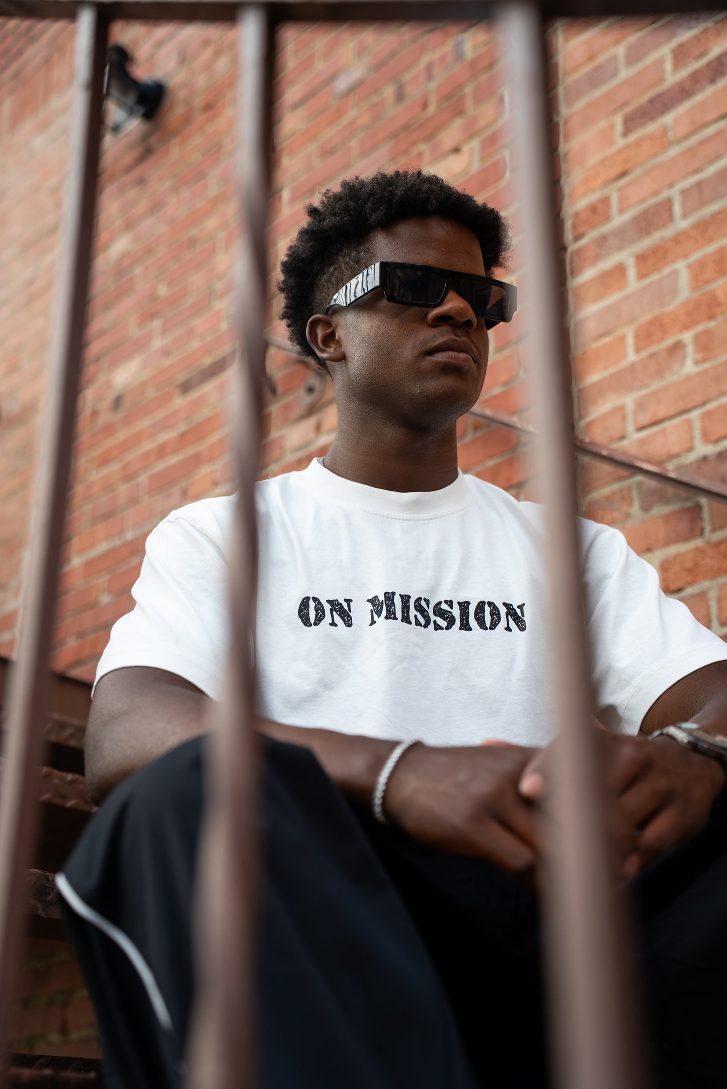 OM (White T-shirt)