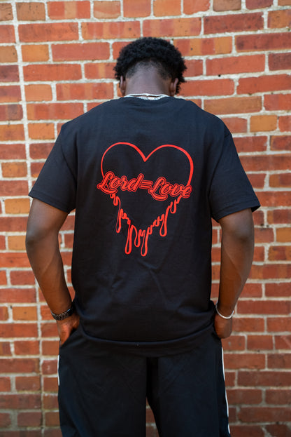 LORD=LOVE (Red Heart)