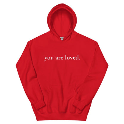 RED [ YOU ARE LOVED} Sweatshirt