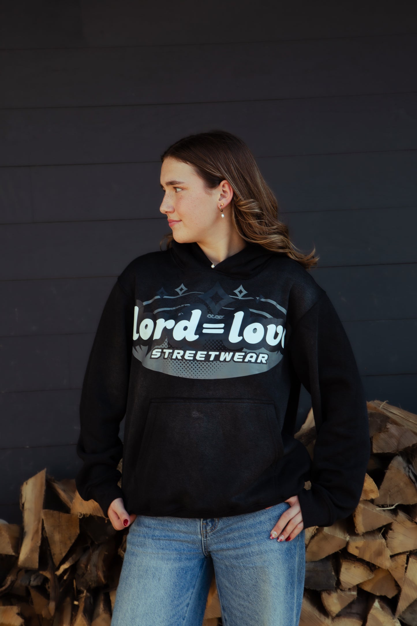 Ash Black [Lord=Love sweatshirt}