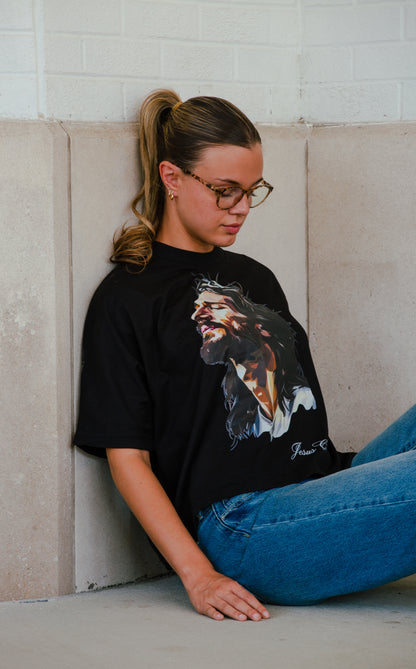 BLACK Jesus shirt Black