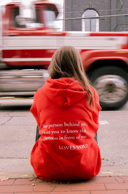 RED [ YOU ARE LOVED} Sweatshirt